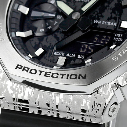 gショック ジーショック G-SHOCK GM-2100GC-1A アナログデジタル 2100シリーズ メンズ 腕時計 ブランド カシオ casio アナデジ GM-2100GC-1ADR
