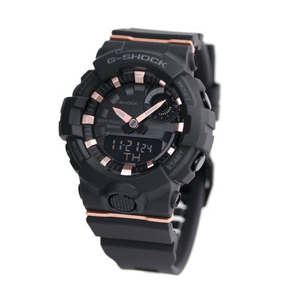 gショック ジーショック G-SHOCK ジースクワッド 海外モデル メンズ 腕時計 ブランド GMA-B800-1ADR オールブラック ピンクゴールド カシオ GMA-B800-1ADR