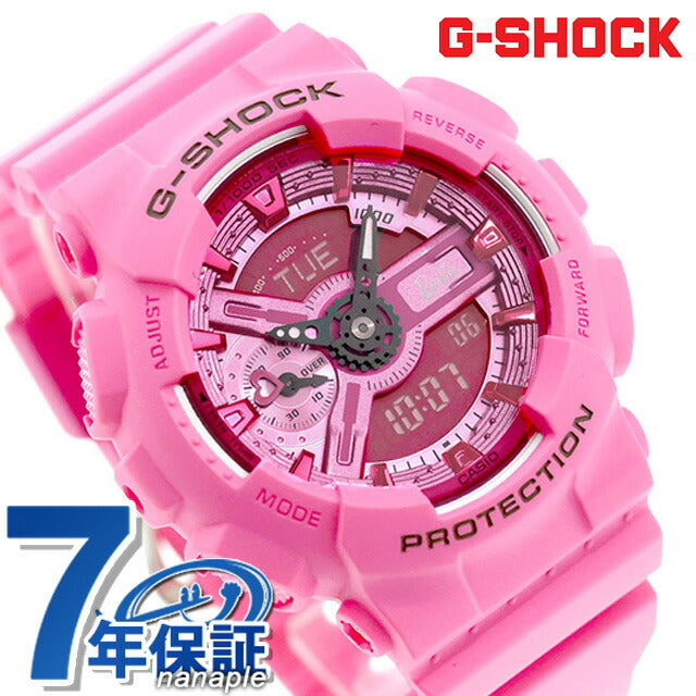 gショック ジーショック G-SHOCK クォーツ 電池式 GMA-S110BE-4A バービー コラボレーション レディース 腕時計 ブランド カシオ アナデジ GMA-S110BE-4ADR