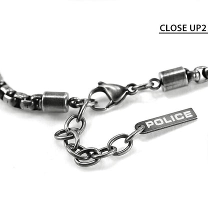 ポリス ネックレス メンズ ブランド POLICE FLESHY GN0006201 ガンメタル アクセサリー GN0006201