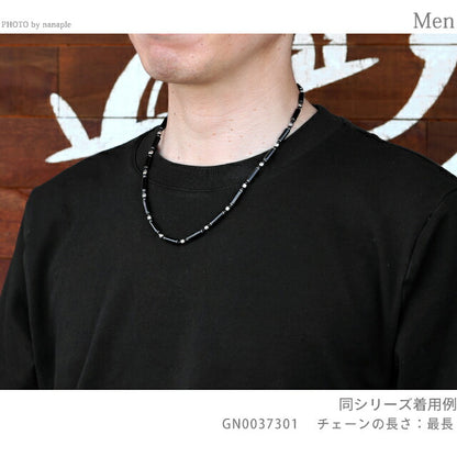 ポリス ネックレス メンズ ブランド POLICE SILO GN0037301 ブラック アクセサリー GN0037301
