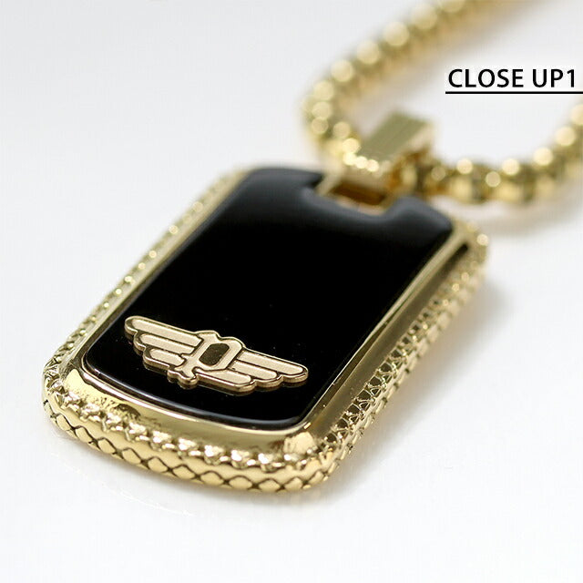 ポリス ネックレス メンズ ブランド POLICE STAMP プレート GN0038602 ゴールド アクセサリー GN0038602