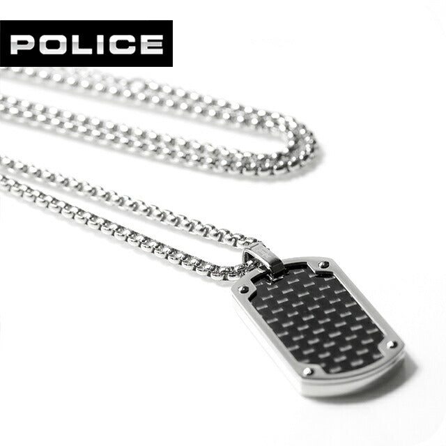 ポリス ネックレス メンズ ブランド POLICE U-TURN プレート GN0041701