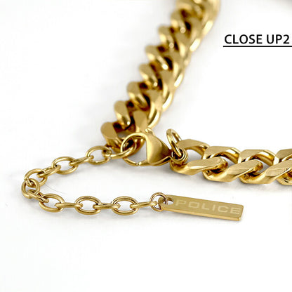 ポリス ネックレス メンズ ブランド POLICE INTERSTELLAR GN0077902 ゴールド アクセサリー GN0077902