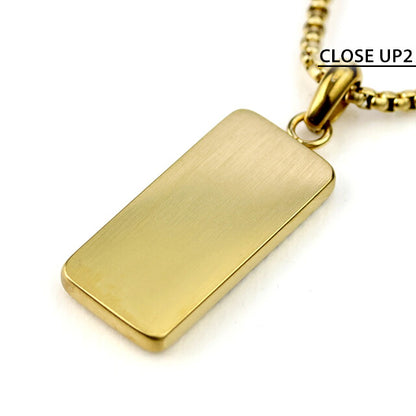 ポリス ネックレス メンズ ブランド POLICE CHAINMALE ペンダント  プレート GN0078102 ゴールド アクセサリー GN0078102