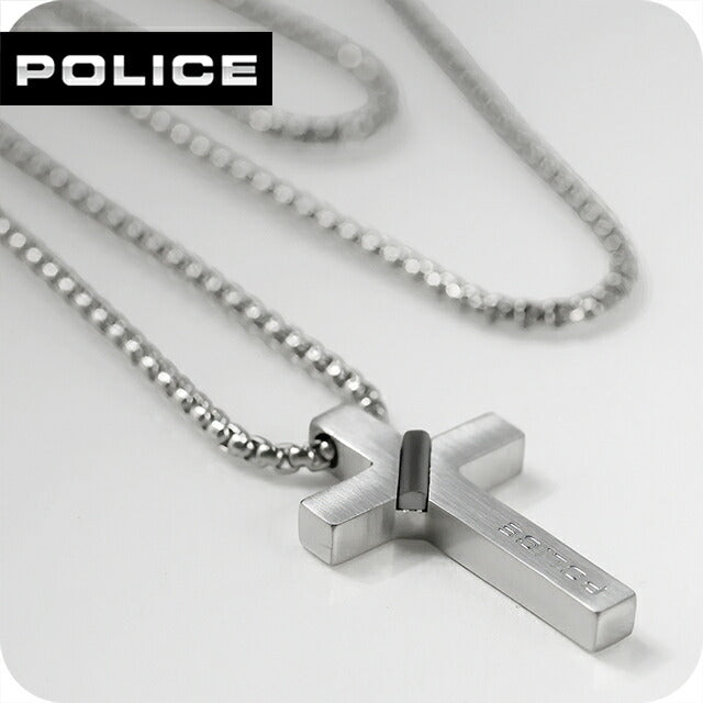 ポリス ネックレス メンズ ブランド POLICE CROSSBOND 十字架 クロス