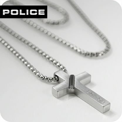 ポリス ネックレス メンズ ブランド POLICE CROSSBOND 十字架 クロス GN0082002 シルバー アクセサリー GN0082002