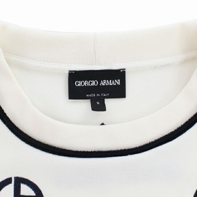 ジョルジオアルマーニ スウェット メンズ ブランド GIORGIO ARMANI イタリア 6LSM71 ECRU ホワイト系 ウェア 選べるモデル GOA6LSM71A