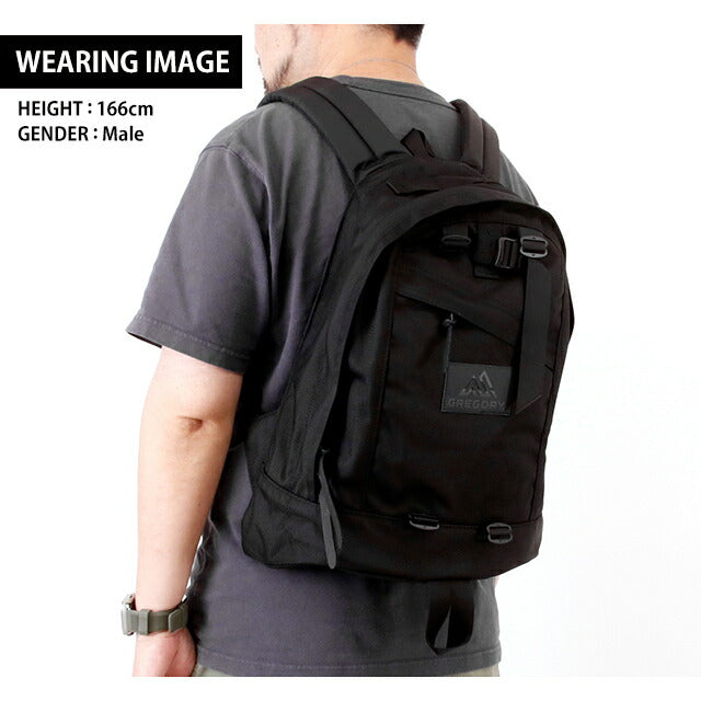 Gregory Backpack Men's Women's Brand Fineday V2 Backpack Rucksack School Bag Nylon Bag Black Ballistic GR-137539-0440