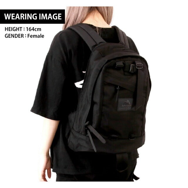Gregory Backpack Men's Women's Brand Fineday V2 Backpack Rucksack School Bag Nylon Bag Black Ballistic GR-137539-0440