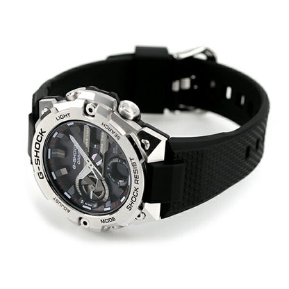 gショック ジーショック G-SHOCK Gスチール GST-B400 ワールドタイム ソーラー メンズ 腕時計 ブランド GST-B400-1ADR ブラック カシオ GST-B400-1ADR