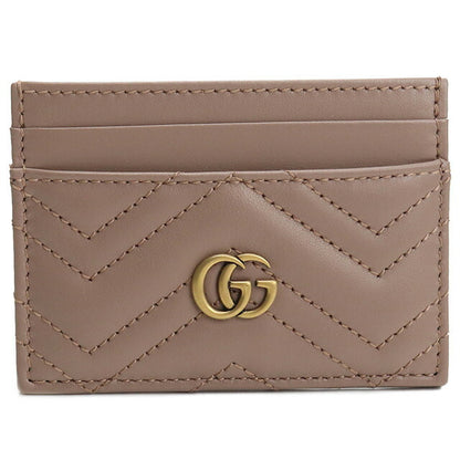 グッチ カードケース レディース ブランド GUCCI LION TRAP.CHEVRON レザー イタリア 443127 ブラウン系 財布 GUC443127031