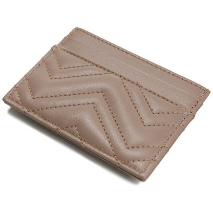グッチ カードケース レディース ブランド GUCCI LION TRAP.CHEVRON レザー イタリア 443127 ブラウン系 財布 GUC443127031