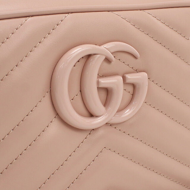 グッチ 斜め掛け ショルダーバッグ レディース ブランド GUCCI GG MARMONT 2.0 447632 ピンク バッグ GUC447632121
