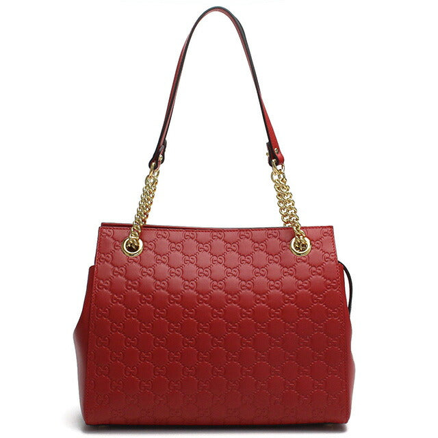グッチ トートバッグ レディース ブランド GUCCI レザー 453773 レッド バッグ GUC453773021