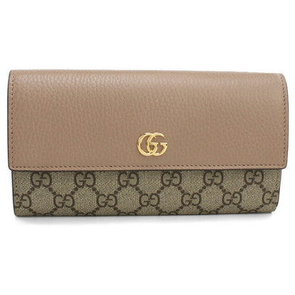 グッチ 長財布ニ折小銭入付き レディース ブランド GUCCI PETITE MARMONT 456116 ベージュ 財布 GUC456116071
