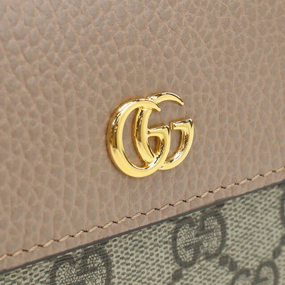 グッチ 長財布ニ折小銭入付き レディース ブランド GUCCI PETITE MARMONT 456116 ベージュ 財布 GUC456116071