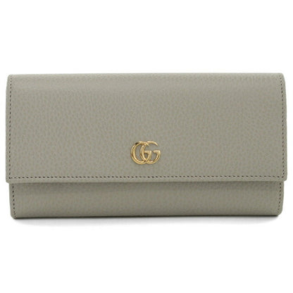 グッチ 長財布ニ折小銭入付き レディース ブランド GUCCI PETITE MARMONT 456116 グレー 財布 GUC456116111