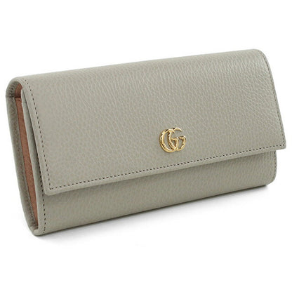 グッチ 長財布ニ折小銭入付き レディース ブランド GUCCI PETITE MARMONT 456116 グレー 財布 GUC456116111