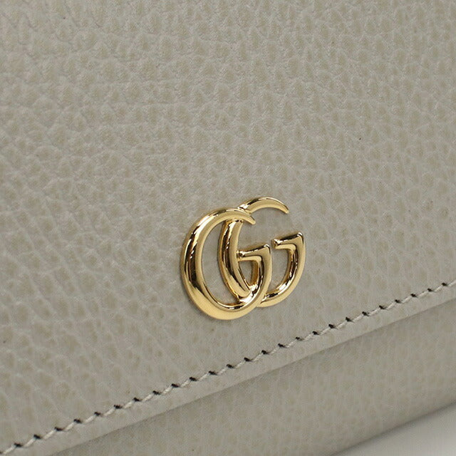 グッチ 長財布ニ折小銭入付き レディース ブランド GUCCI PETITE MARMONT 456116 グレー 財布 GUC456116111