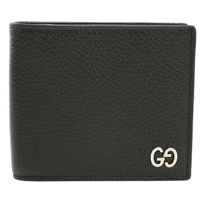 グッチ 二つ折り財布 メンズ ブランド GUCCI DORIAN レザー 473922 ブラック 財布 GUC473922031