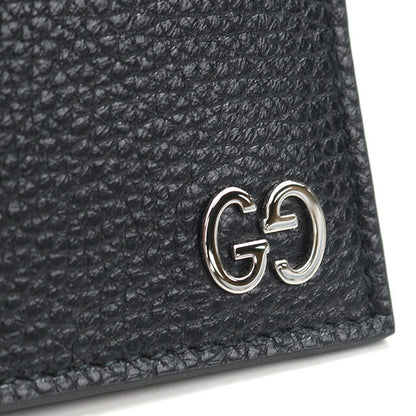 グッチ 二つ折り財布 メンズ ブランド GUCCI DORIAN レザー 473922 ブラック 財布 GUC473922031