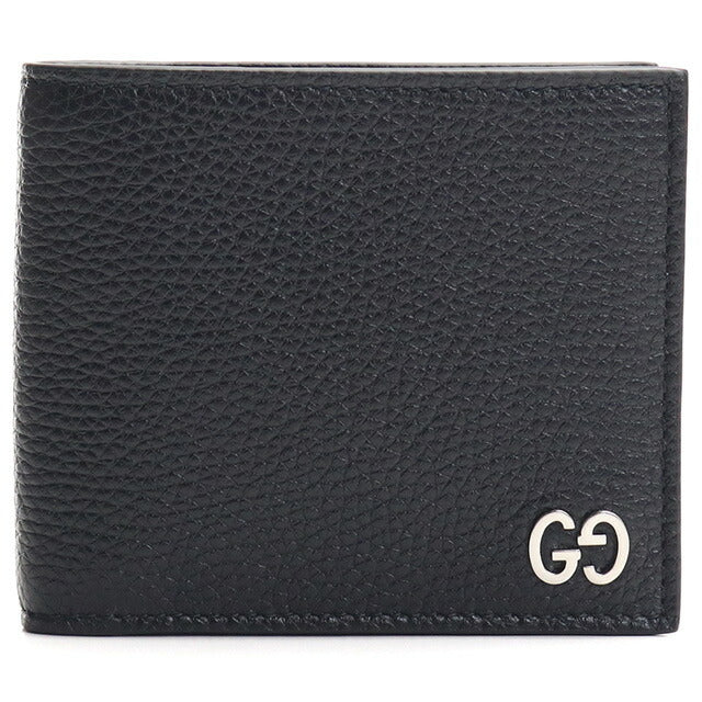 グッチ 二つ折り財布 メンズ ブランド GUCCI DORIAN レザー 473922 ブラック 財布 GUC473922031