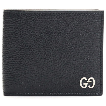 グッチ 二つ折り財布 メンズ ブランド GUCCI DORIAN レザー 473922 ブラック 財布 GUC473922031