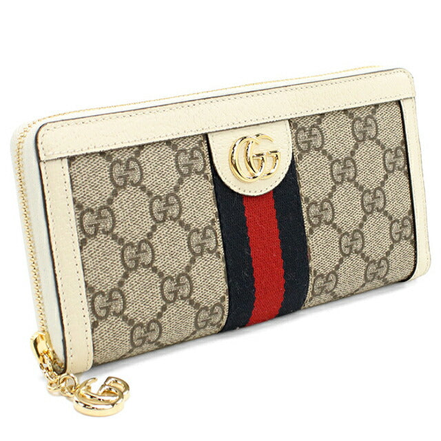 グッチ 長財布ラウンドファスナー レディース ブランド GUCCI OPHIDIA 