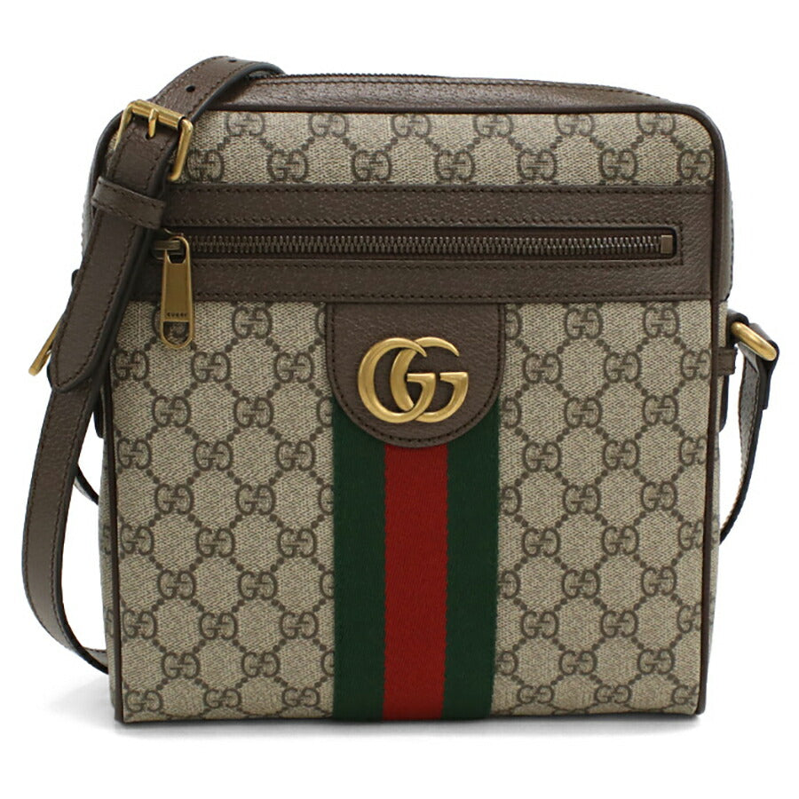 グッチ 斜め掛け ショルダーバッグ ユニセックス ブランド GUCCI OPHIDIA 547926 ブラウン バッグ GUC547926011