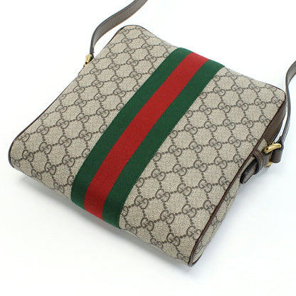 グッチ 斜め掛け ショルダーバッグ ユニセックス ブランド GUCCI OPHIDIA 547926 ブラウン バッグ GUC547926011
