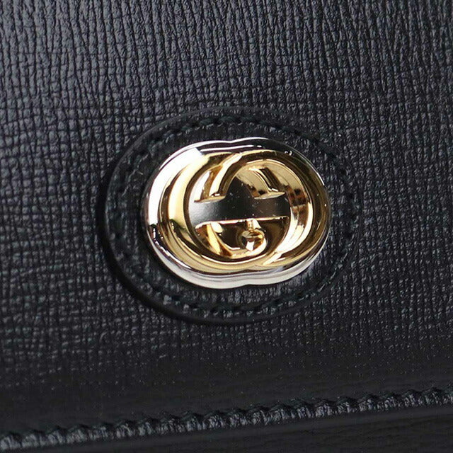 グッチ 長財布二折 レディース ブランド GUCCI レザー イタリア 598531 ブラック 財布 GUC598531011