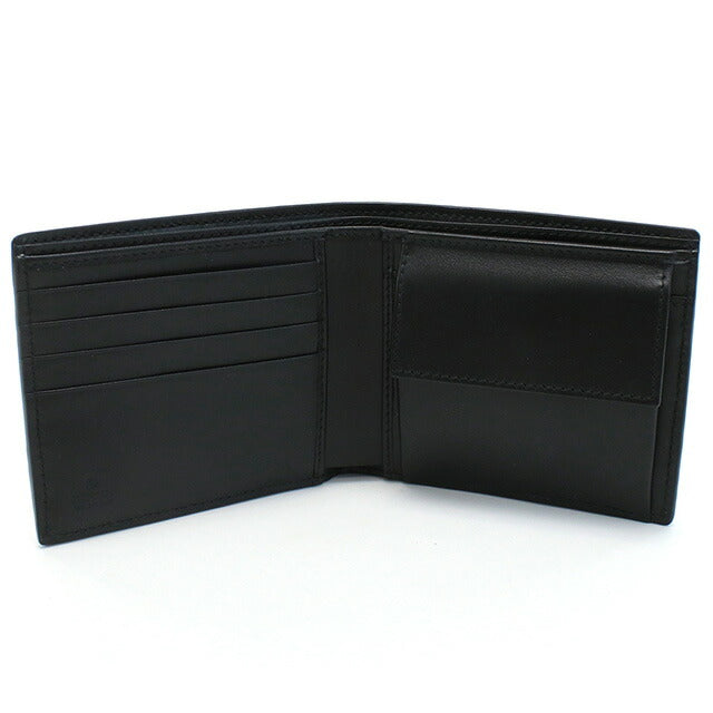 グッチ 二折財布小銭入付き メンズ ブランド GUCCI GG LEATHER