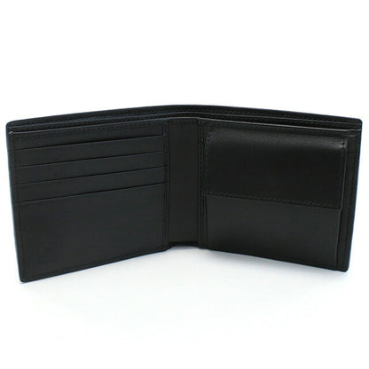 グッチ 二折財布小銭入付き メンズ ブランド GUCCI GG LEATHER イタリア 625555 ブラック 財布 GUC625555011