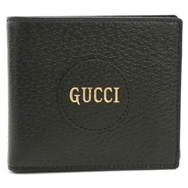 グッチ 二つ折り財布 メンズ ブランド GUCCI RETROSPECTIVE 643875 ブラック 財布 GUC643875011
