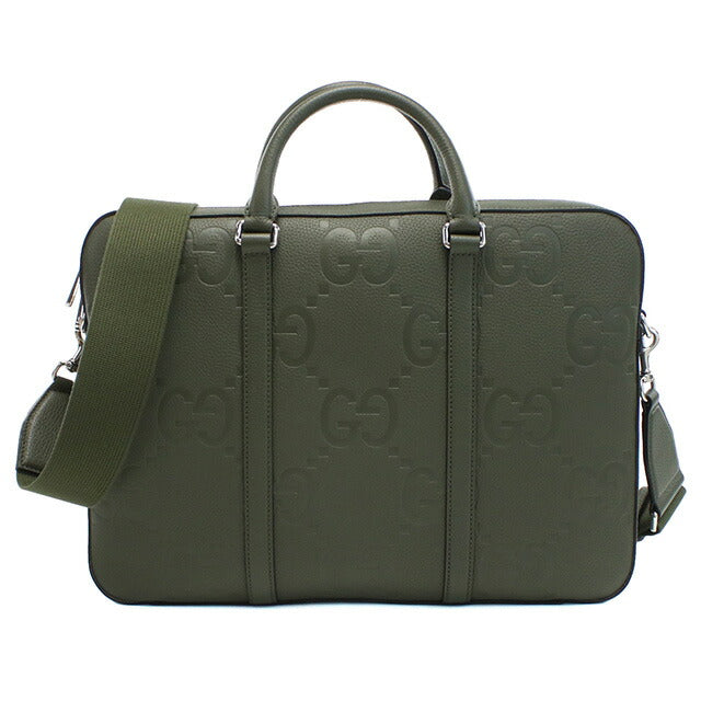 グッチ ブリーフケース メンズ ブランド GUCCI イタリア 658573 カーキ バッグ GUC658573021
