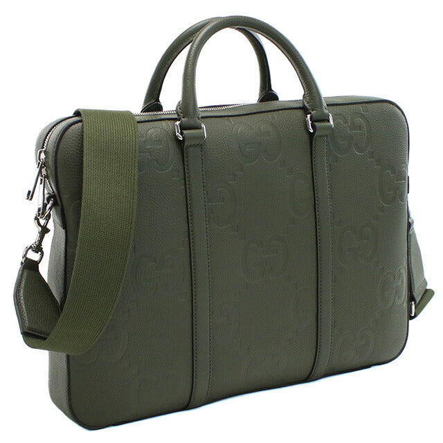 グッチ ブリーフケース メンズ ブランド GUCCI イタリア 658573 カーキ バッグ GUC658573021