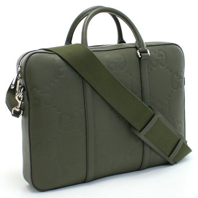グッチ ブリーフケース メンズ ブランド GUCCI イタリア 658573 カーキ バッグ GUC658573021