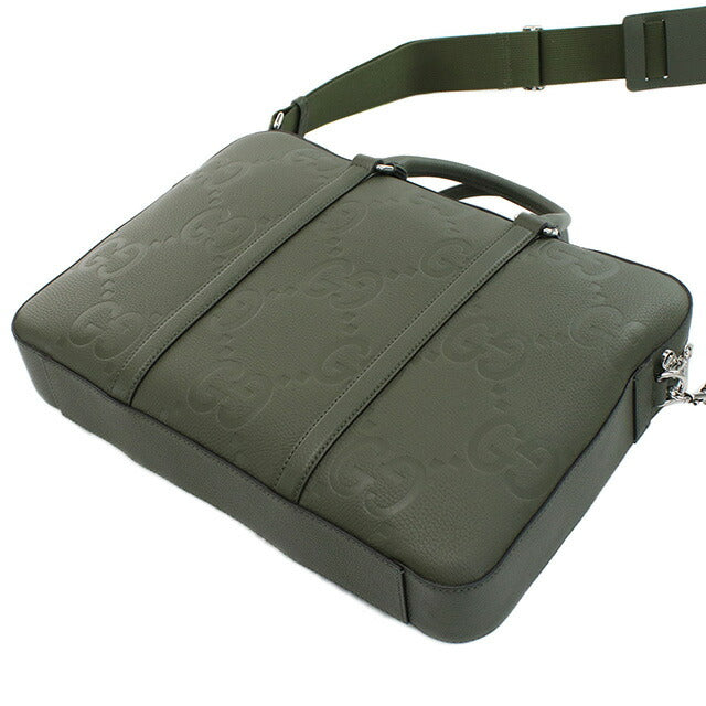 グッチ ブリーフケース メンズ ブランド GUCCI イタリア 658573 カーキ バッグ GUC658573021