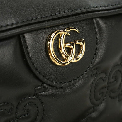 グッチ 斜め掛け ショルダーバッグ レディース ブランド GUCCI GG MATELASSE 702234 ブラック バッグ GUC702234011