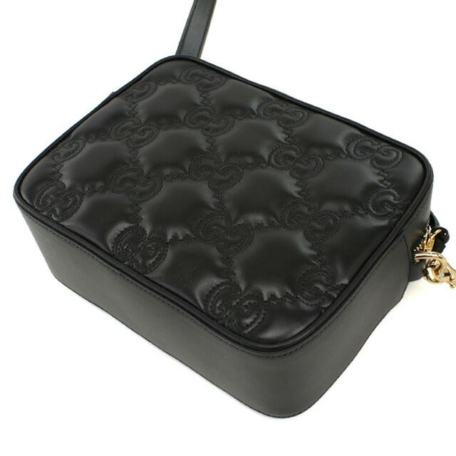 グッチ 斜め掛け ショルダーバッグ レディース ブランド GUCCI GG MATELASSE 702234 ブラック バッグ GUC702234011