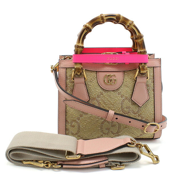 グッチ ハンドバッグ レディース ブランド GUCCI イタリア 702732 ピンク系 ベージュ系 バッグ GUC702732011