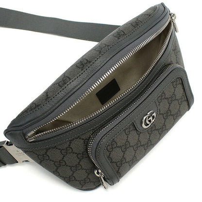 グッチ ボディバッグ メンズ ブランド GUCCI イタリア 733868 グレー系 バッグ GUC733868011