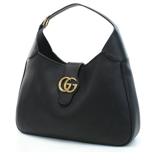 グッチ セミショルダー レディース ブランド GUCCI レザー イタリア 755344 ブラック バッグ GUC755344011