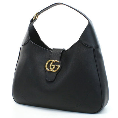 グッチ セミショルダー レディース ブランド GUCCI レザー イタリア 755344 ブラック バッグ GUC755344011
