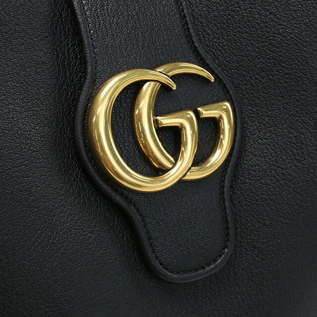 グッチ セミショルダー レディース ブランド GUCCI レザー イタリア 755344 ブラック バッグ GUC755344011