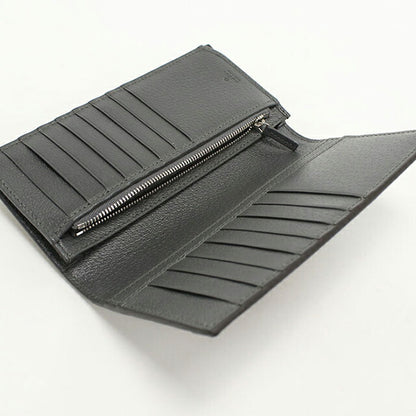 Gucci long wallet with double fold coin purse men&