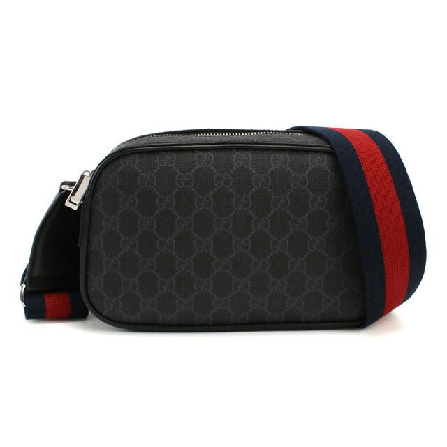 グッチ 斜め掛け ショルダーバッグ メンズ ブランド GUCCI GG BLACK 792097 ブラック バッグ GUC792097011
