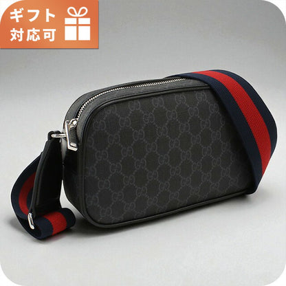 グッチ 斜め掛け ショルダーバッグ メンズ ブランド GUCCI GG BLACK 792097 ブラック バッグ GUC792097011