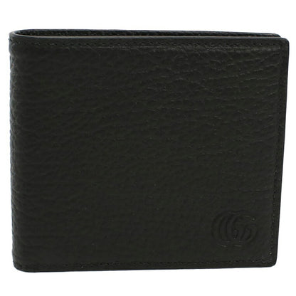 グッチ 二折財布小銭入付き メンズ ブランド GUCCI GG DEBOSSED 795316 ブラック 財布 GUC795316011